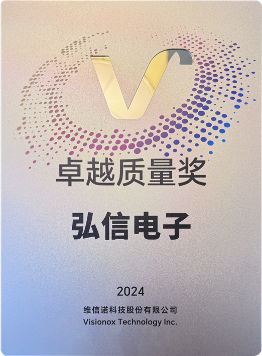 维信诺-2024年度卓越质量奖